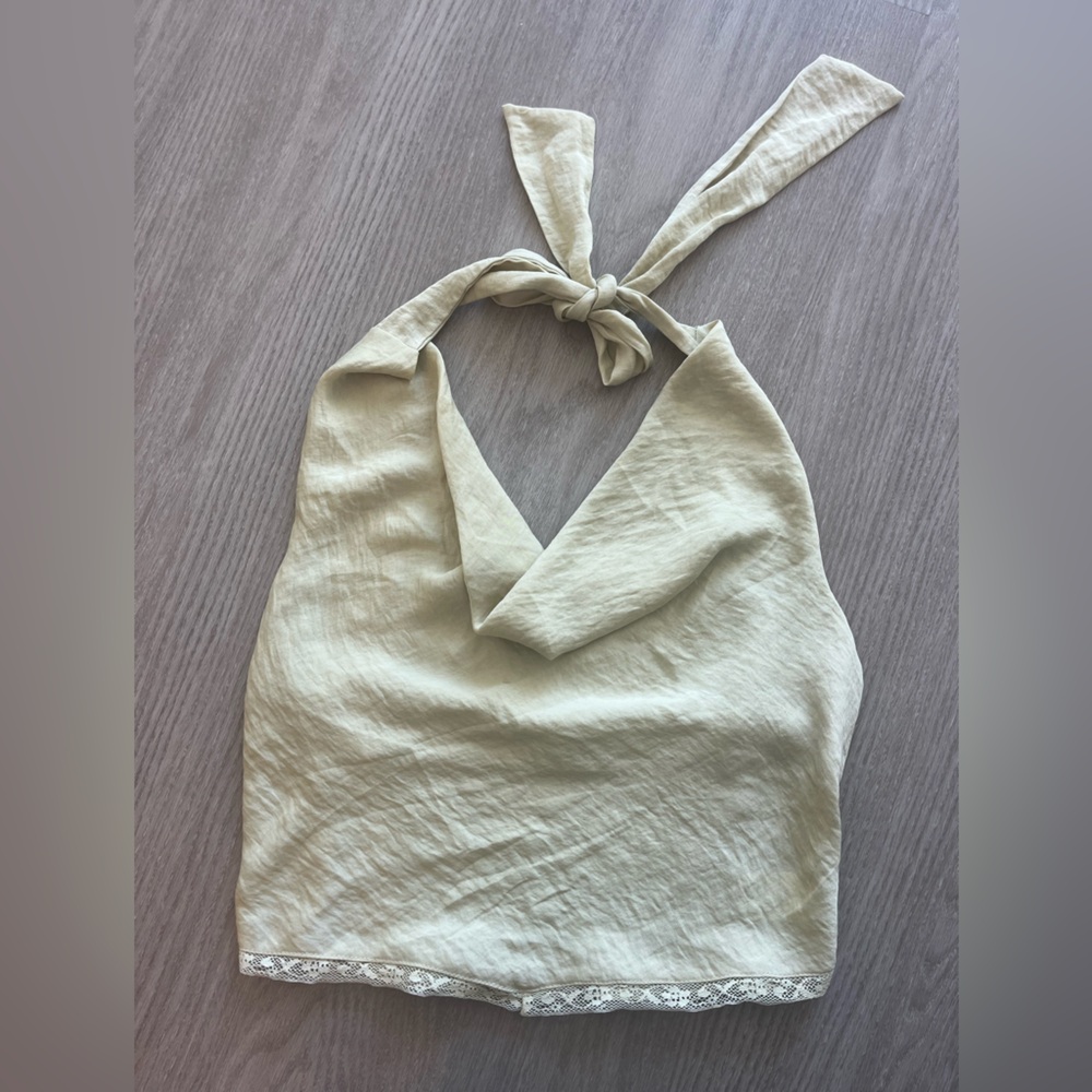 Halter crop top